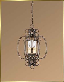 Wrought-Iron-Chandelier Model: JB 7199