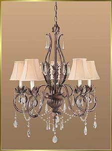 Wrought-Iron-Chandelier Model: JB 7053
