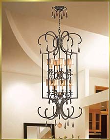 Wrought-Iron-Chandelier Model: JB 7445