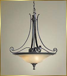 Wrought-Iron-Chandelier Model: F1931