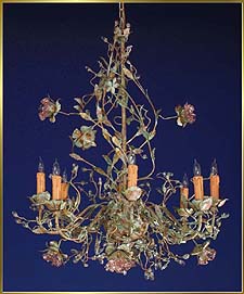 Wrought-Iron-Chandelier Model: MU-2310