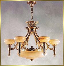 Alabaster-Chandelier Model: RL-1631