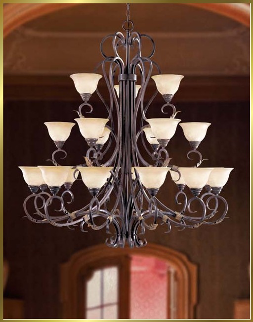 Bronze Crystal Chandelier Model: JB 7217