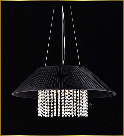 Dining Room Chandeliers Model: 5016P22C-BLACK