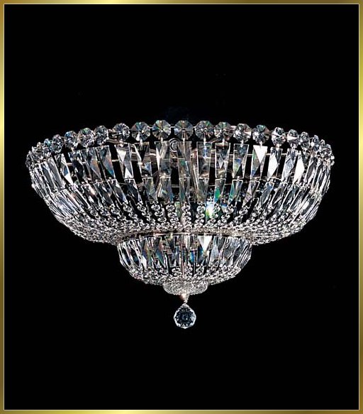 Flush Mount Chandeliers Model: 6300 FM 22 CH