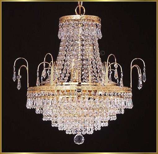 Crystal Chandeliers Model: 7500 E 19