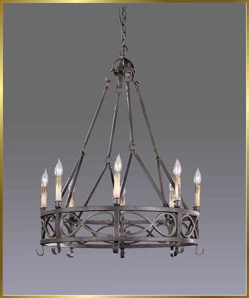 Iron Chandeliers Model: JB 7171