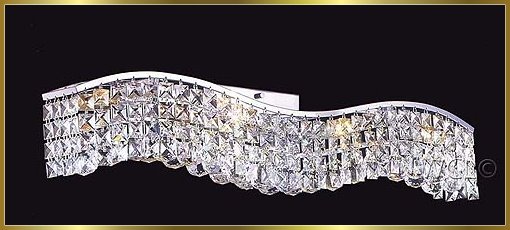 Modern Crystal Chandeliers Model: 8004W30C-B