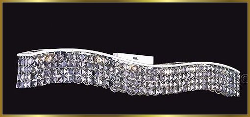 Modern Crystal Chandeliers Model: 8004W44C-B