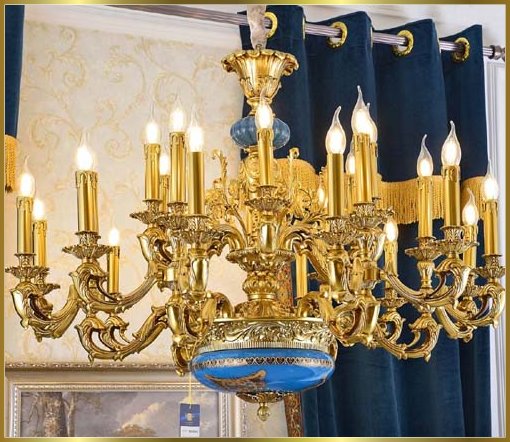 Antique Crystal Chandeliers Model: FS-9033-24