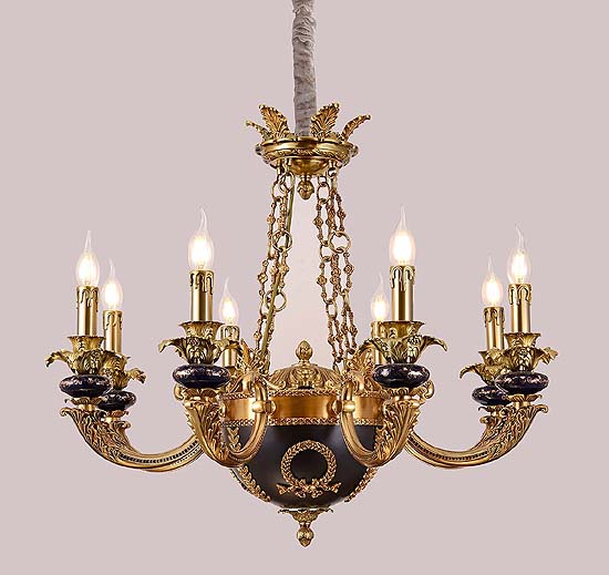 Antique Crystal Chandeliers Model: FS-9098-8