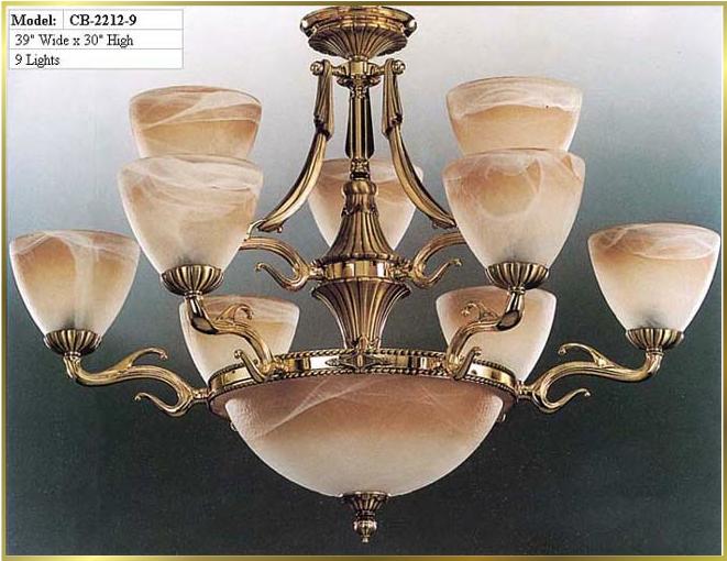 Antique Chandeliers Model: CB 2212-9