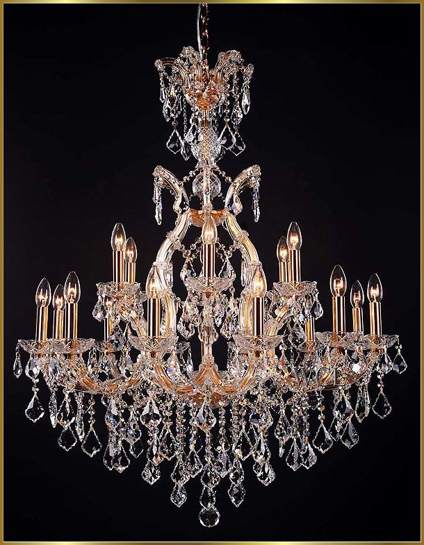 Maria Theresa Chandeliers Model: CH1070-G