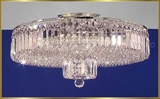 Flush Mount Chandeliers Model: CL-1614 CH