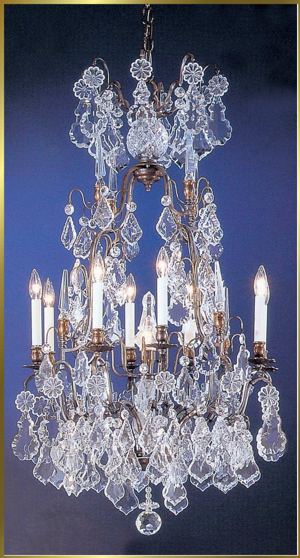 Bronze Crystal Chandelier Model: CL 8010 AB