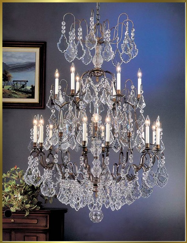 Bronze Crystal Chandelier Model: CL 8019 AB