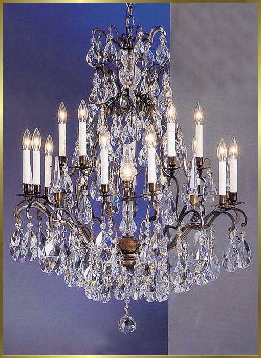 Bronze Crystal Chandelier Model: CL 9016 AB