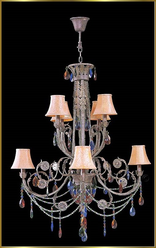 Wrought Iron Chandeliers Model: G20082-4-4A