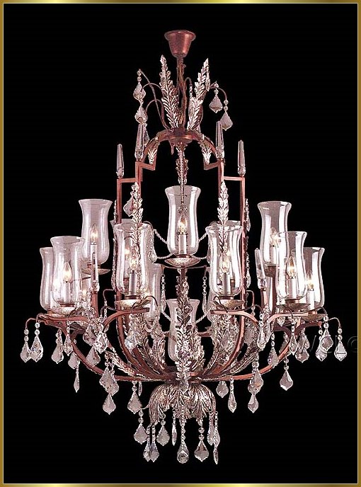 Bronze Crystal Chandelier Model: G20085-10-5-1