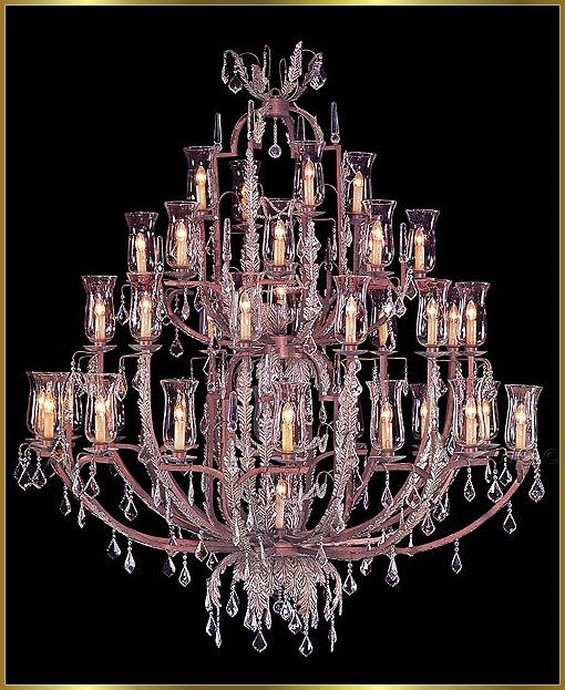 Wrought Iron Chandeliers Model: G20085-42