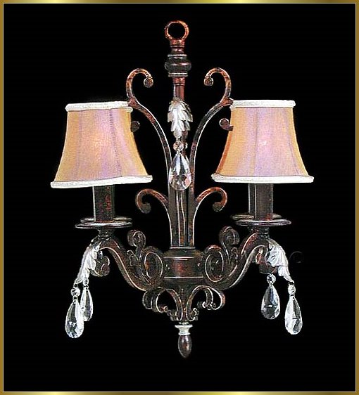 Bronze Crystal Chandelier Model: G20347-4