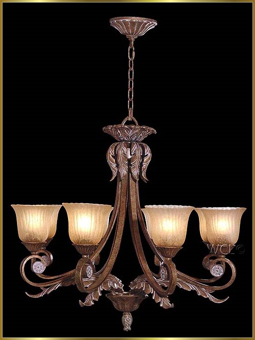 Wrought Iron Chandeliers Model: G20389-8