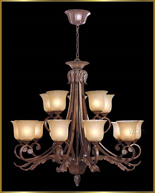 Wrought Iron Chandeliers Model: G20395-10-5