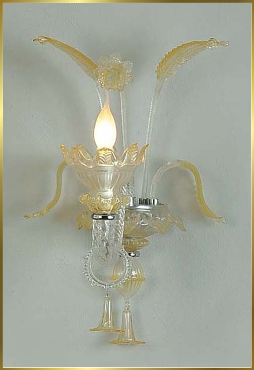 Murano Chandeliers Model: HY9901-1W-YL