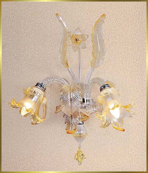 Murano Chandeliers Model: HY9940-2W-YL