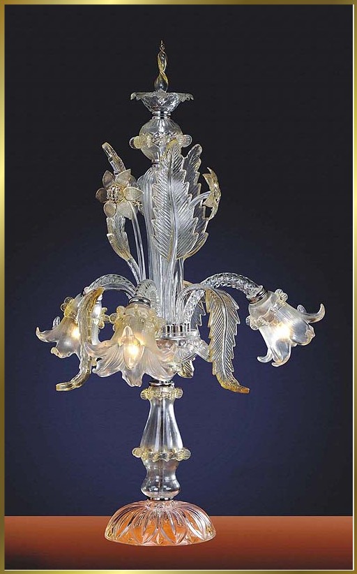 Murano Chandeliers Model: HY9940-3T-YL