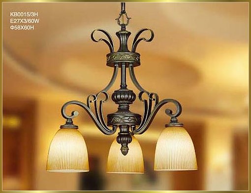 Classic Chandeliers Model: KB0015-3H