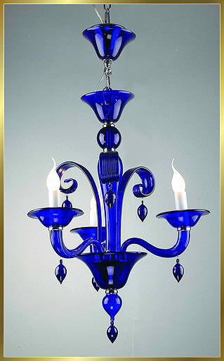 Murano Chandeliers Model: MD8002-3-BLUE