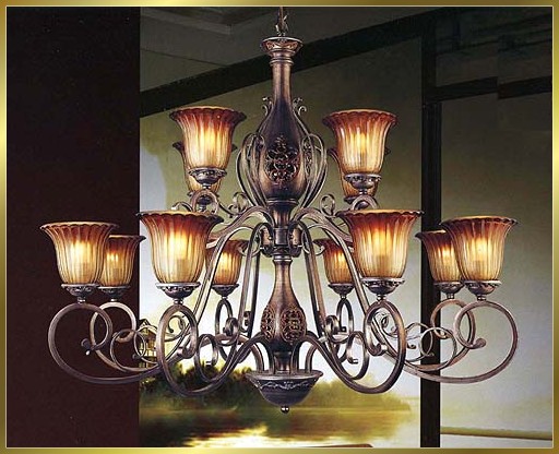 Victorian Chandeliers Model: MD8512-12B