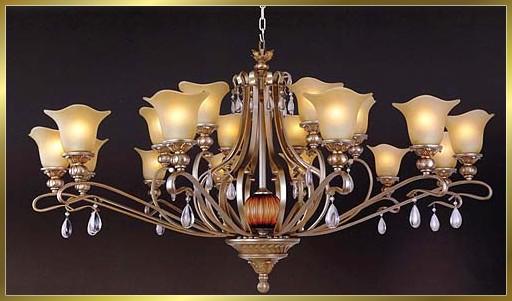 Antique Crystal Chandeliers Model: MD8513-18B