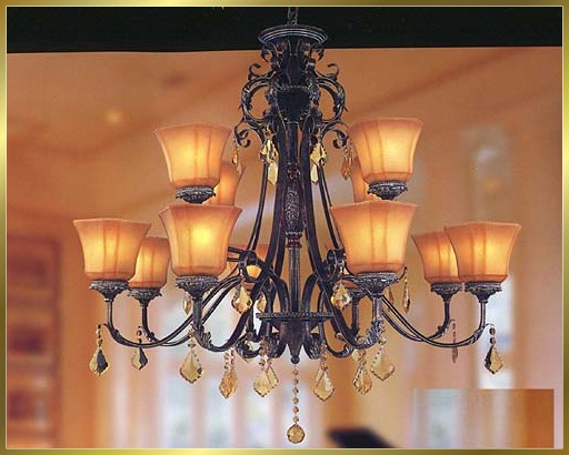 Antique Crystal Chandeliers Model: MD8514-12B
