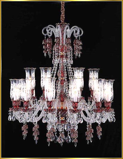 Traditional Chandeliers Model: MD88037-18-RED 