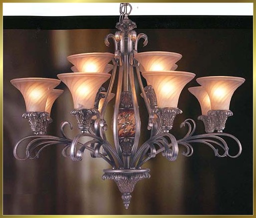 Neo Classical Chandeliers Model: MD8960-12B