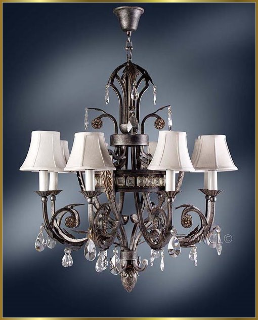 Bronze Crystal Chandelier Model: MG-3250