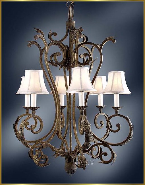 Wrought Iron Chandeliers Model: MG-3900