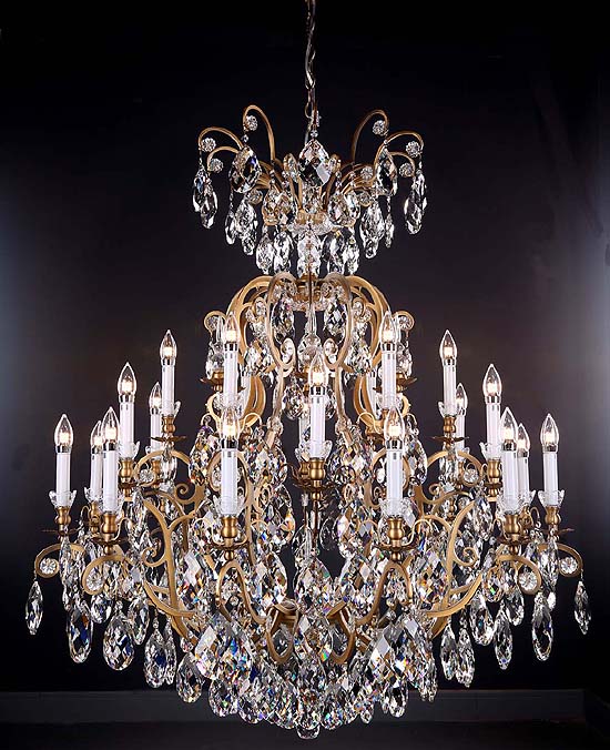 Wrought Iron Chandeliers Model: MD8092-24L