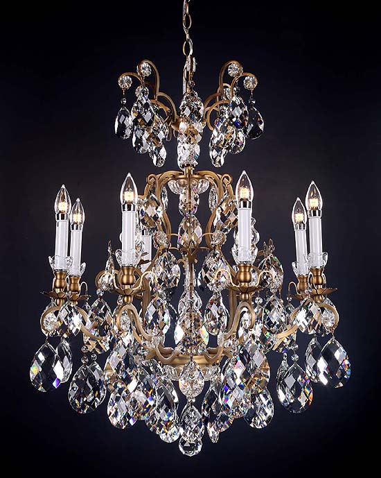 Bronze Crystal Chandelier Model: MD8092-8A