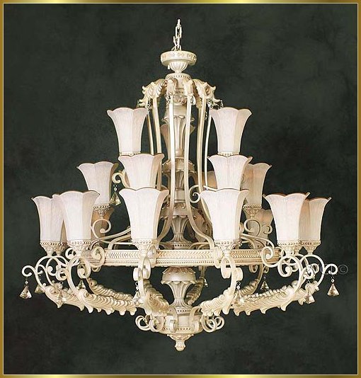 Antique Crystal Chandeliers Model: MG-9609-21H