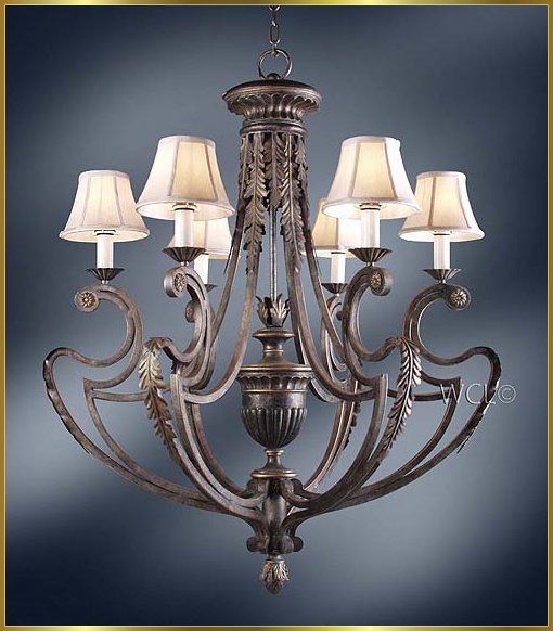 Wrought Iron Chandeliers Model: MU-2410