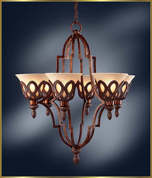 Wrought Iron Chandeliers Model: MU-2510