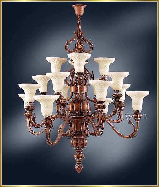 Wrought Iron Chandeliers Model: MU-2525