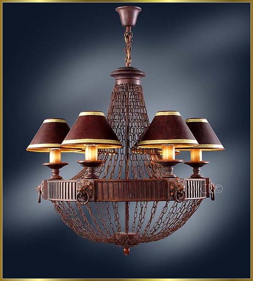 Wrought Iron Chandeliers Model: MU-2555