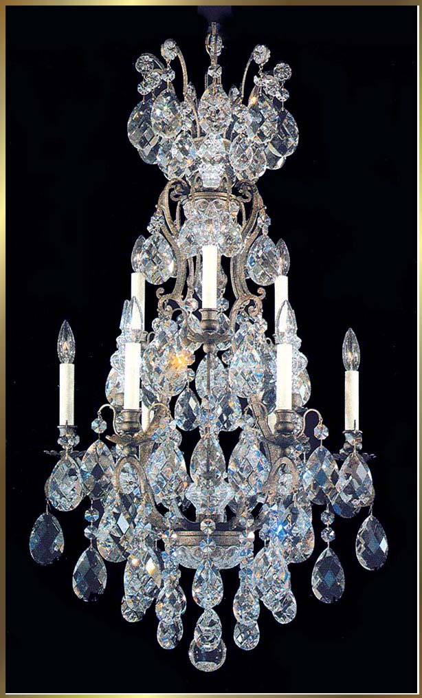 Bronze Crystal Chandelier Model: MU-4050