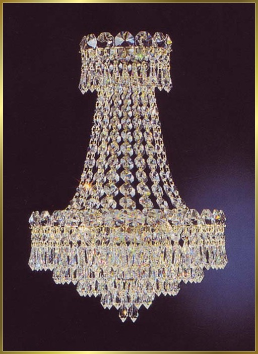 Swarovski Chandeliers Model: MU-6320 WS Wall Lamp