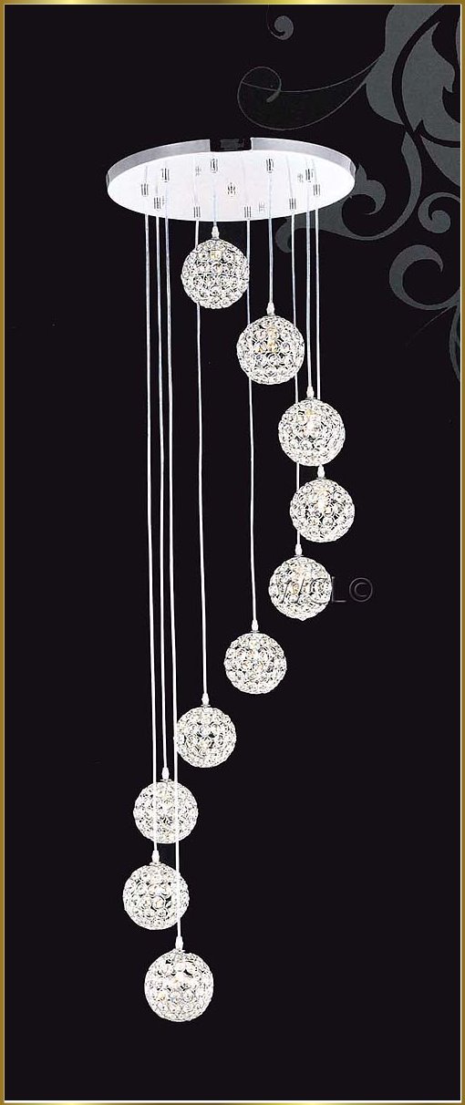 Modern Crystal Chandeliers Model: QS8356P21C