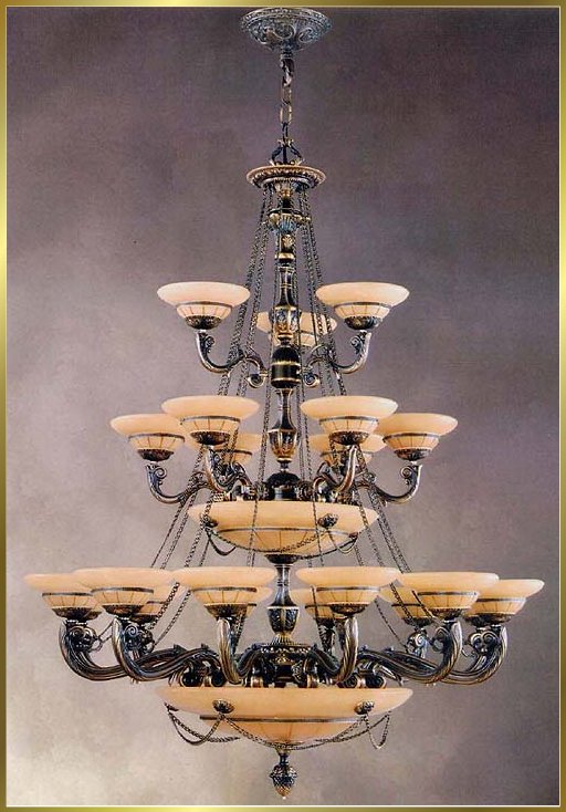 Alabaster Chandeliers Model: RL-380-46